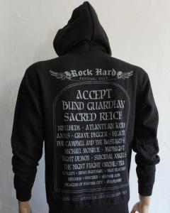 Metal Attack Merch Shop -Rock Hard Festival 2024 - ZIP Hood Amphitheater Gelsenkirchen - Front